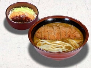 温かい麺・ミニ丼